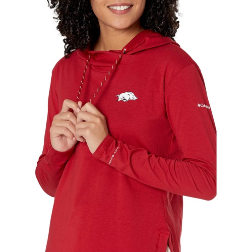  Columbia College Arkansas Razorbacks Sun Trek Hooded Pullover