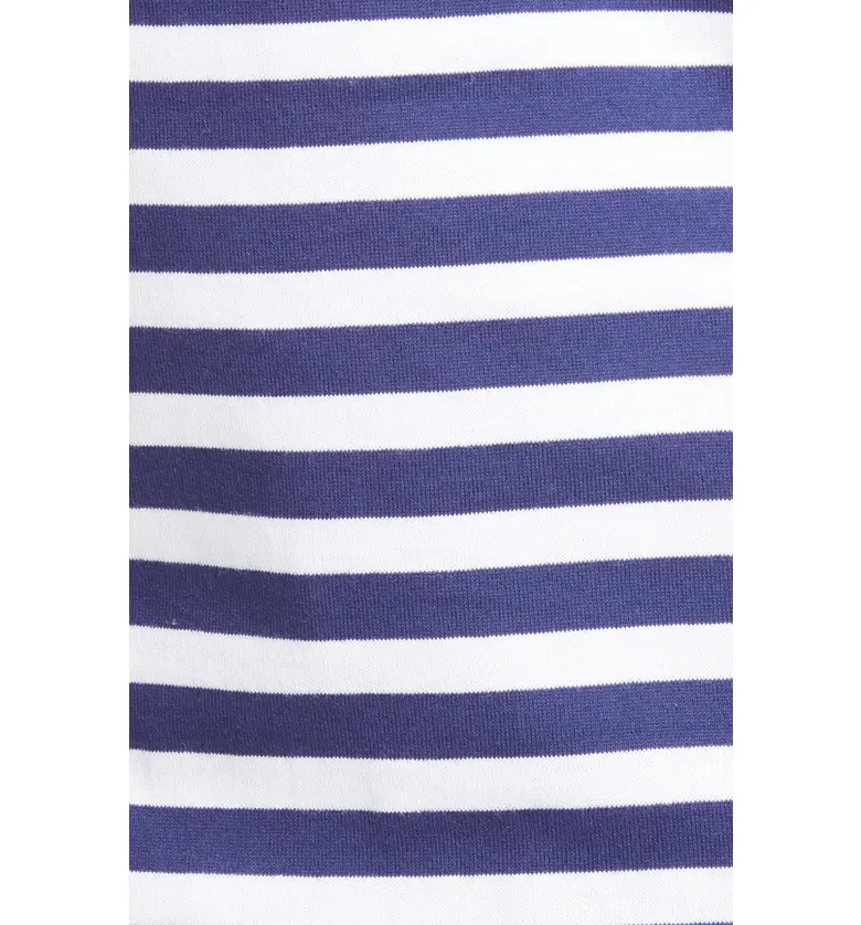 꼼데가르송 Comme des Garcons PLAY Stripe T-Shirt_NAVY
