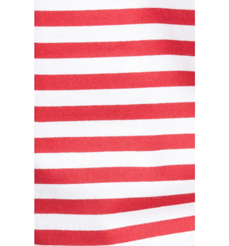 꼼데가르송 Comme des Garcons PLAY Cotton T-Shirt_4-RED/WHITE