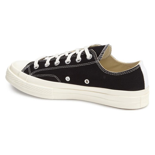 꼼데가르송 Comme des Garcons PLAY x Converse Chuck Taylor Hidden Heart Low Top Sneaker_BLACK