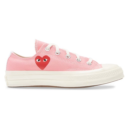 꼼데가르송 Comme des Garcons PLAY x Converse Chuck Taylor Hidden Heart Low Top Sneaker_PINK