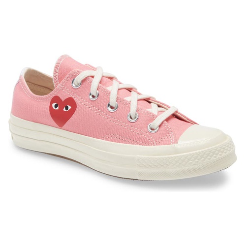 꼼데가르송 Comme des Garcons PLAY x Converse Chuck Taylor Hidden Heart Low Top Sneaker_PINK