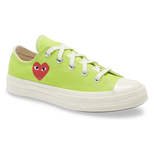 꼼데가르송 Comme des Garcons PLAY x Converse Chuck Taylor Hidden Heart Low Top Sneaker_GREEN