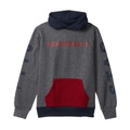 Converse Kids Wordmark Fleece Color Block Pullover Hoodie (Big Kids)