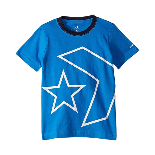 컨버스 Converse Kids Outlined Star Chevron Tee (Little Kids)