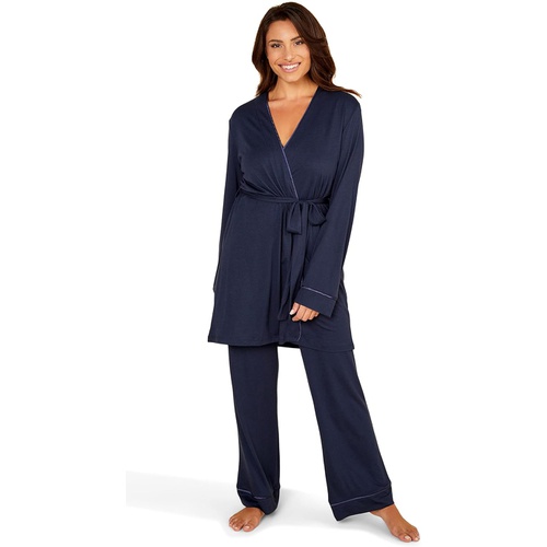  Cosabella Bella Curvy DD+ Cami Pants and Robe Set