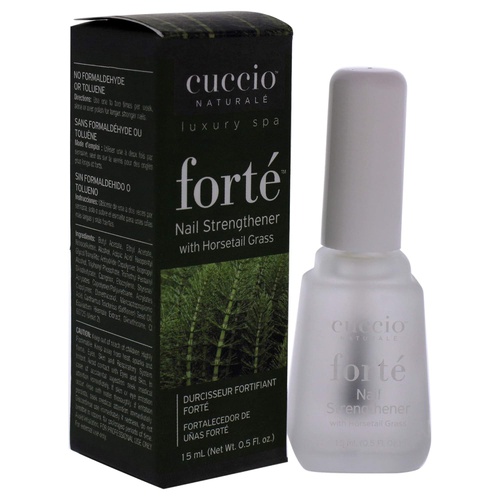  Cuccio Naturale Forte Nail Strengthener - Durable Protection Against Cracking, Splitting, Breakage - Helps To Grow Natural Finger & Toenails - Paraben & Cruelty Free with Horsetail