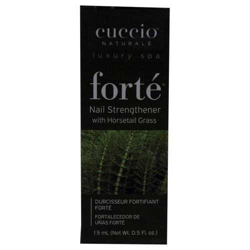  Cuccio Naturale Forte Nail Strengthener - Durable Protection Against Cracking, Splitting, Breakage - Helps To Grow Natural Finger & Toenails - Paraben & Cruelty Free with Horsetail