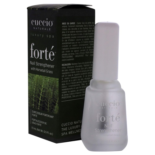  Cuccio Naturale Forte Nail Strengthener - Durable Protection Against Cracking, Splitting, Breakage - Helps To Grow Natural Finger & Toenails - Paraben & Cruelty Free with Horsetail