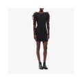 Cushnie Mini Dress wu002F Pleated Tulle Voluminous Sleeves