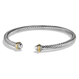 David Yurman Cable Classics Bracelet with 18K Gold, 4mm_TWO TONE