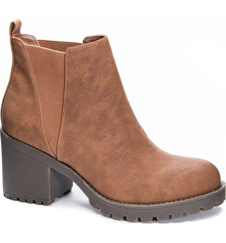 Dirty Laundry Lisbon Chelsea Boot_WALNUT FAUX LEATHER