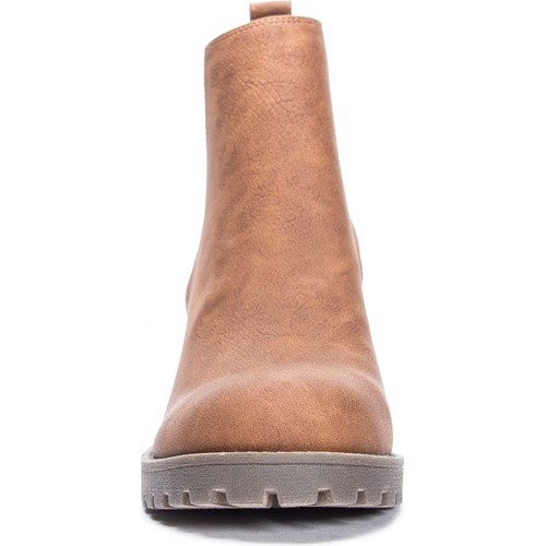  Dirty Laundry Lisbon Chelsea Boot_WALNUT FAUX LEATHER