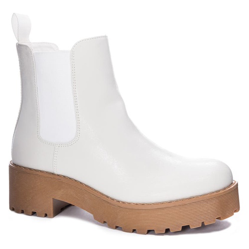  Dirty Laundry Maps Chelsea Boot_WHITE/ WHITE FAUX LEATHER