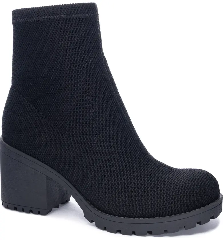 Dirty Laundry Lizzie Bootie_BLACK