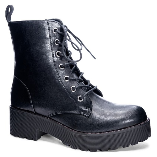  Dirty Laundry Mazzy Lace-Up Boot_BLACK