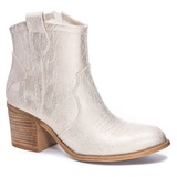 Dirty Laundry Unite Western Bootie_NATURAL METALLIC