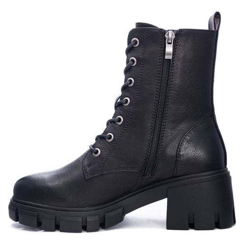  Dirty Laundry Newz Combat Boot_BLACK SMOOTH