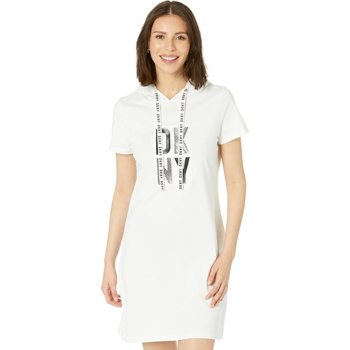 DKNY DKNY Short Sleeve Hoodie Tee Dress