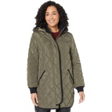 DKNY Zip Front Quilt Jacket