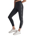 Womens High-Waist Logo Tape Leggings