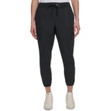 Womens Cotton Drawstring Cargo Joggers