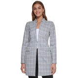 Petite Plaid Topper Jacket