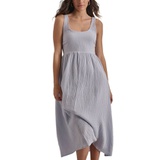 Womens Scoop-Neck Mini Sleeveless Tank Dress