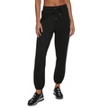 Womens Metallic Logo Fleece Sweatpant Jogger