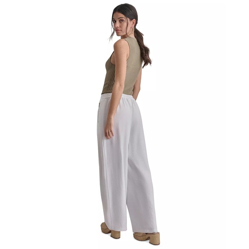 DKNY Womens Pull-On Drawstring Pants