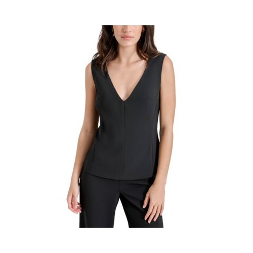 DKNY Petite V-Neck Sleeveless Top