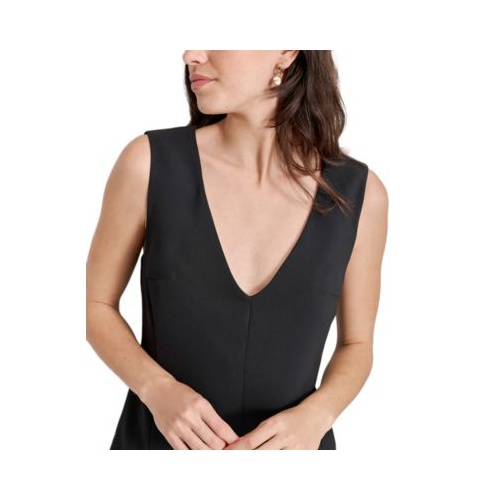 DKNY Petite V-Neck Sleeveless Top