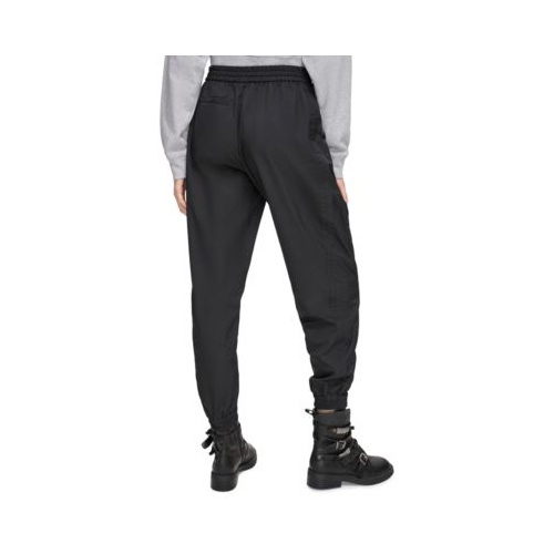 DKNY Womens Tie-Waist Pull-On Jogger Pants