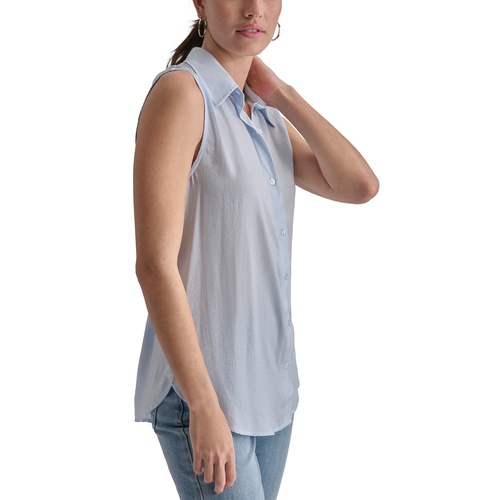 DKNY Womens Sleeveless Shirt