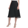 Pleated Midi Skirt