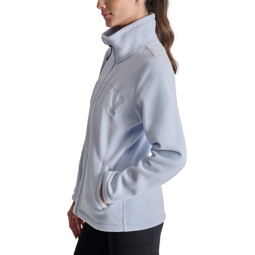 DKNY Sport Womens Tech Fleece Logo Jacket