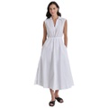 Womens Back-Cut-Out Sleeveless Maxi Dress