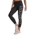 Womens High-Rise Logo Graphic 7/8 Leggings