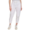 Womens Cotton Drawstring Cargo Joggers