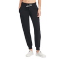 Womens Logo-Drawstring Fleece Jogger Sweatpants