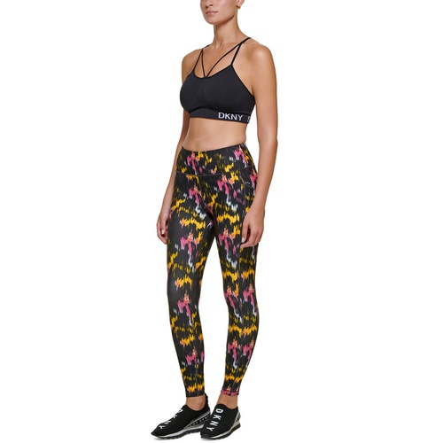 DKNY Printed High-Waist 7/8 Leggings