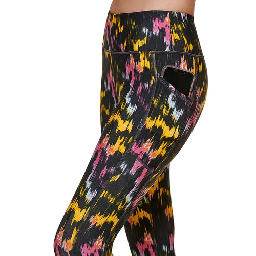 DKNY Printed High-Waist 7/8 Leggings