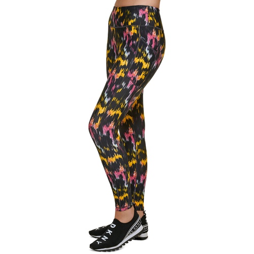 DKNY Printed High-Waist 7/8 Leggings