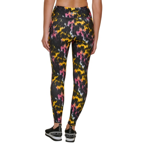 DKNY Printed High-Waist 7/8 Leggings