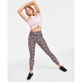 Printed High-Waist 7/8 Leggings