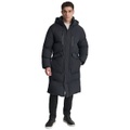 Mens Quilted Hooded Duffle Parka