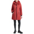 Womens Bibbed Packable Puffer Coat