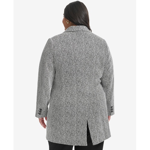 DKNY Plus Size Double D Topper Blazer