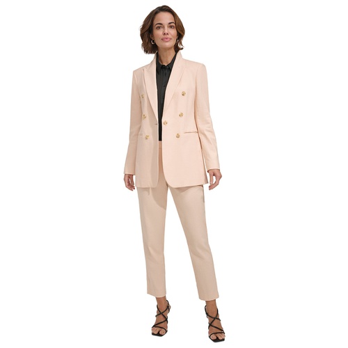 DKNY Womens Linen-Blend Jacket