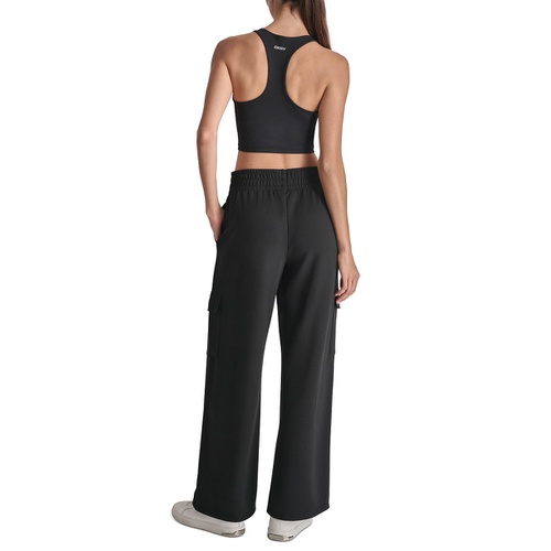 DKNY Womens Highline Scuba Cargo Pants